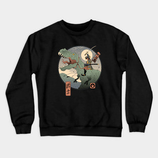 Jurassic Samurai Crewneck Sweatshirt