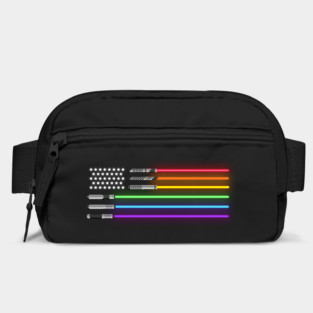 LGBT Lights Swords American Flag Gift Bag