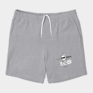 Quarantine Queen - B&W Shorts