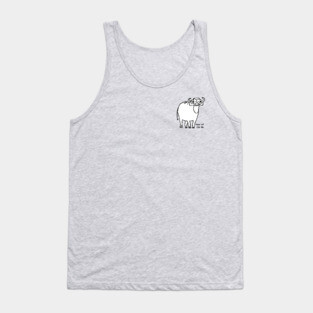 Small Year of the Ox White Tank Top