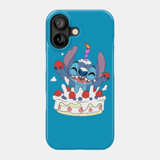Happy Birthday Stitch Phone Case