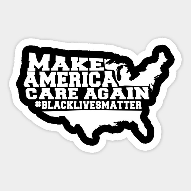 Make America Care Again, Blakc Lives Matter, Civil Rights, Black History Magnet by UrbanLifeApparel