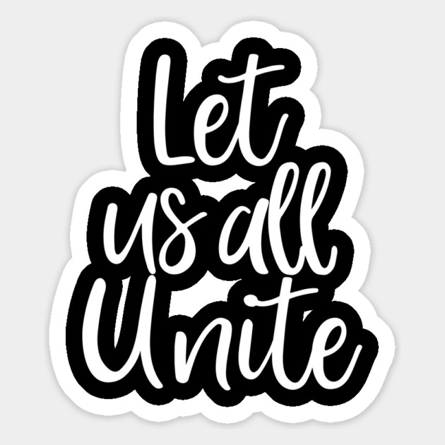 Let's All Unite, Black Lives Matter, Civil Rights, I Can't Breathe Magnet by UrbanLifeApparel