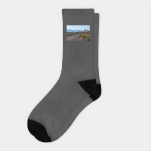 Entrance to Area 51 Socks
