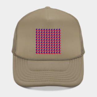 Retro Gradient Paisley Pattern Hat