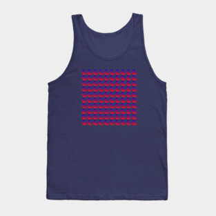 Retro Gradient Paisley Pattern Tank Top