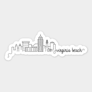 Virginia Beach City Signature Sticker