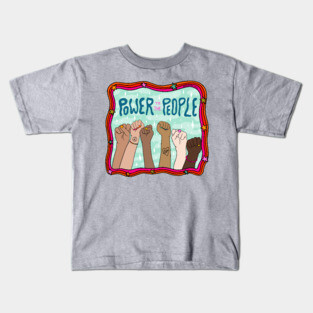 Power to the People Kids T-Shirt