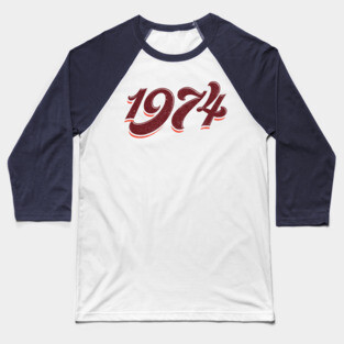 The Seventies - 1974 Baseball T-Shirt