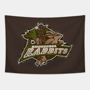 Team Rabbit Tapestry