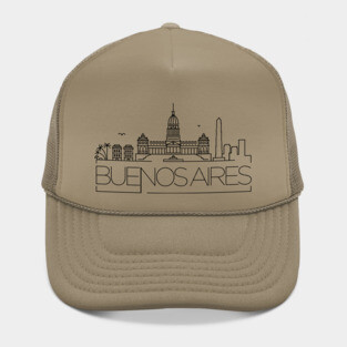 Buenos Aires Minimal Skyline Hat