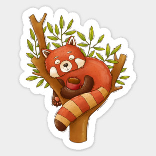 Red Panda Magnet