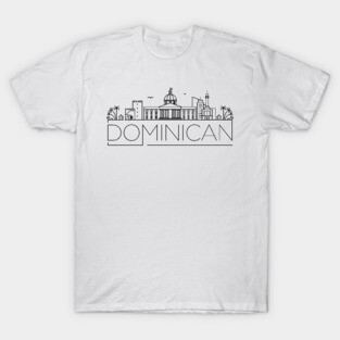 Dominican Minimal Skyline T-Shirt