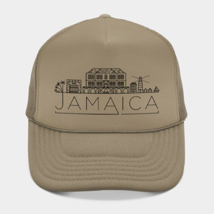 Jamaica Minimal Skyline Hat