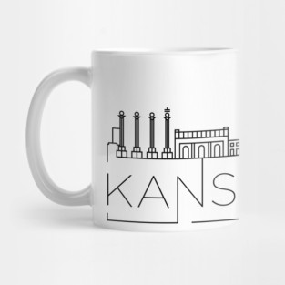 Kansas City Minimal Skyline Mug