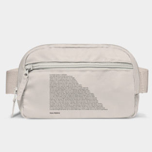 James Baldwin Quotes Bag