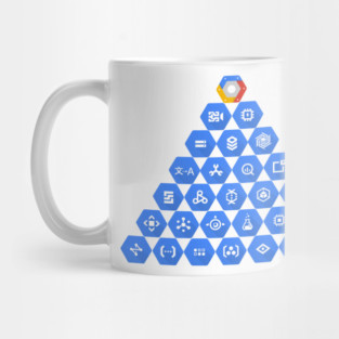 Google Cloud Platform Elements Pyramid Mug