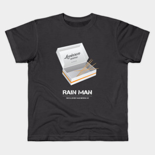 Rain Man - Alternative Movie Poster Kids T-Shirt