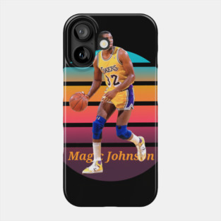 Magic Johnson vintage retro Phone Case