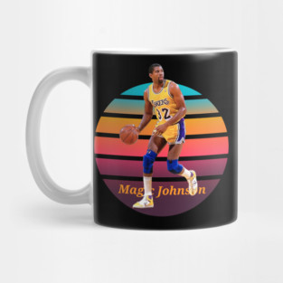 Magic Johnson vintage retro Mug