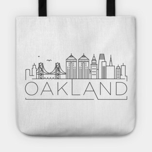 Oakland Minimal Skyline Tote