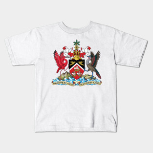 Trinidad and Tobago Coat of Arms Kids T-Shirt