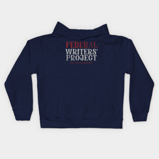 Federal Writers’ Project - dark Kids Hoodie