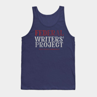 Federal Writers’ Project - dark Tank Top