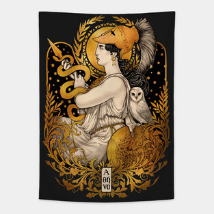 PALLAS ATHENA Tapestry