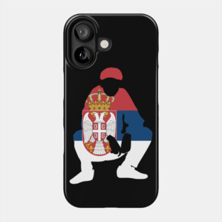Serbian slav squat Phone Case