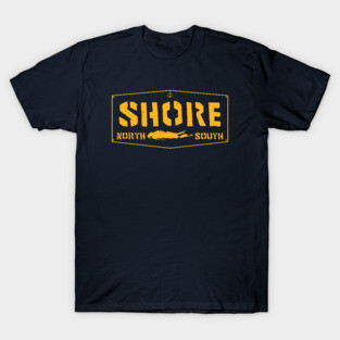 NORTH x SOUTH SHORE LONG ISLAND NEW YORK T-Shirt