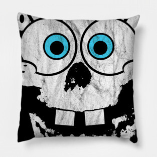 Spongebob Misfits (Distressed) Pillow