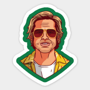 Brad Pitt Sticker
