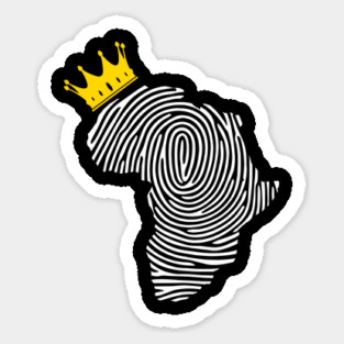 Africa DNA, Africa Fingerprint, African King, African Queen, Black  Lives Matter Magnet