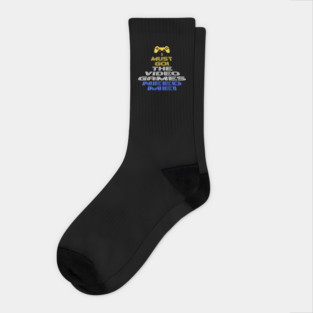 Video Games Gamer Socks