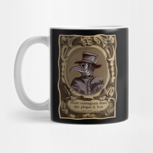 Plague Doctor Fear and contagion Mug