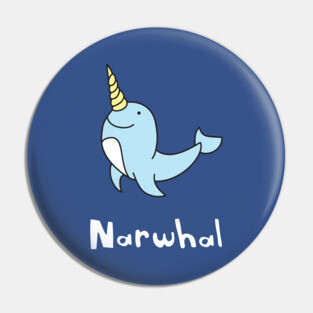 Narwhal Pin