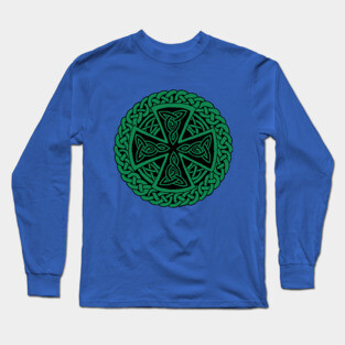 Celtic Cross Long Sleeve T-Shirt