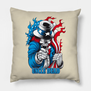 Uncle Dead Sam Pillow