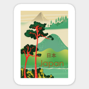 Japan Sticker