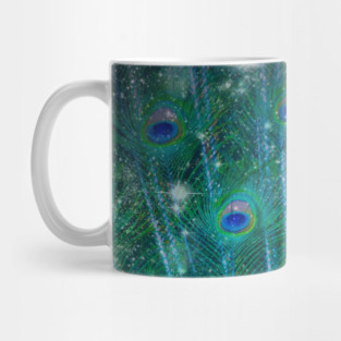 Peacock Stars Mug