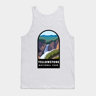 Yellowstone National Park Badge Tank Top