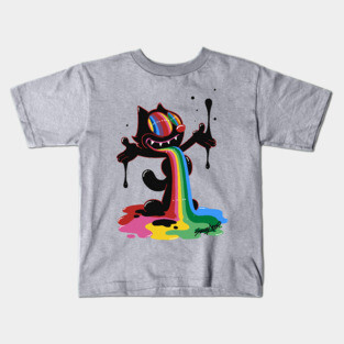 Trippy Felix the Cat Kids T-Shirt