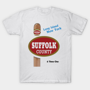 SUFFOLK COUNTY LONG ISLAND NEW YORK T-Shirt