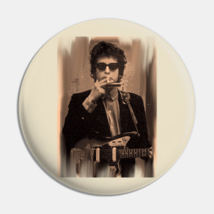 Bob Dylan the legend Pin