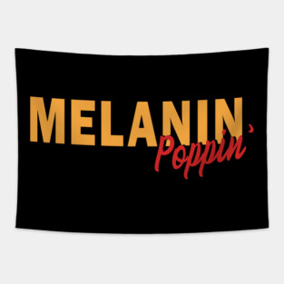 Melanin Poppin Tapestry