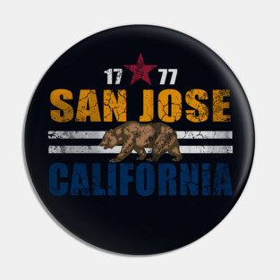 Vintage 1777 San Jose California Pin