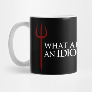 Gordon Ramsay, what are you? an idiot sandwich! Mug