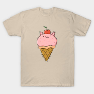 Kitty Ice Cream T-Shirt