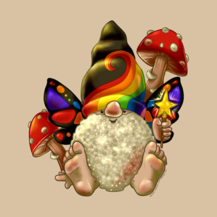 Rainbow Gnome T-Shirt